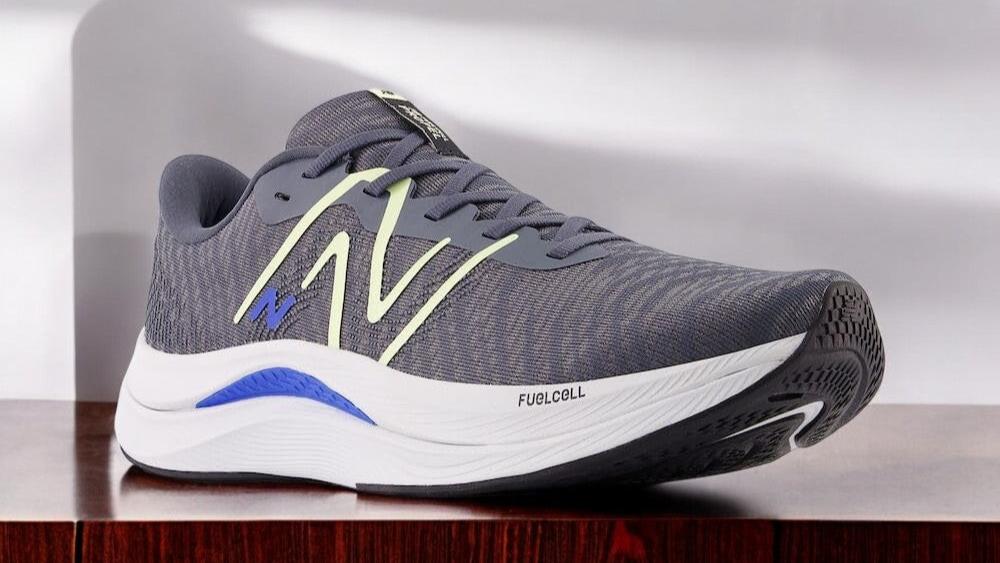 New Balance Men's Fuelcell Propel V4 'Graphite Limelight' Sneakers