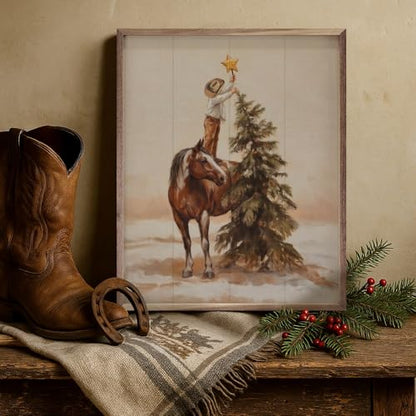Kendrick Home Young Cowboys Christmas