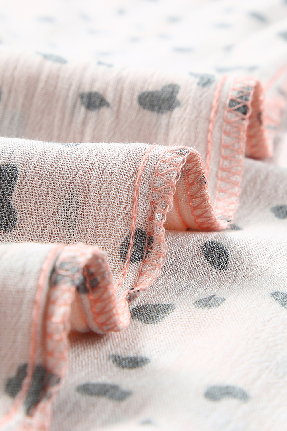 Threaded Pear Analia Leg Dalmatian Palazzo Pants