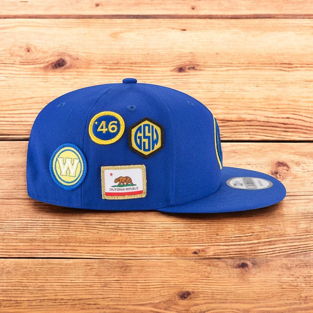 Men's New Era NBA Golden State Warriors NBA18 Draft 9Fifty Snapback
