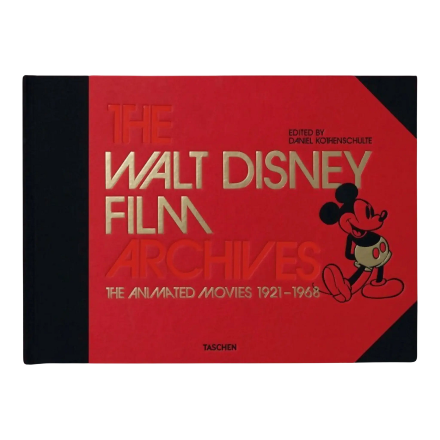 Taschen The Walt Disney Film Archives The Animated Movies 1921–1968 Hardcover Book Red