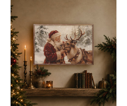 Kendrick Home Santa And His Reindeer