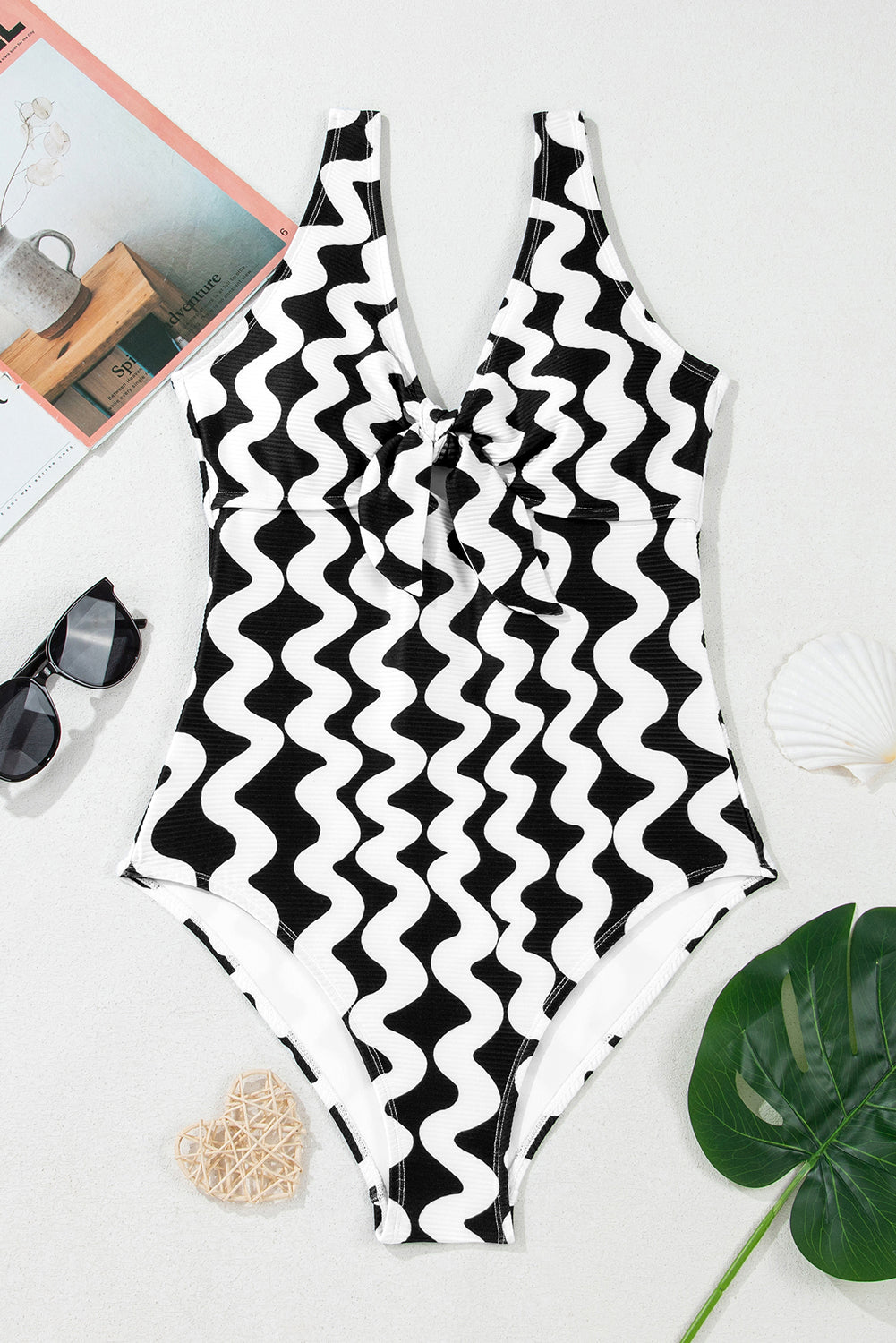 Meilani Cut One Piece Swimsuit by Threaded Pear