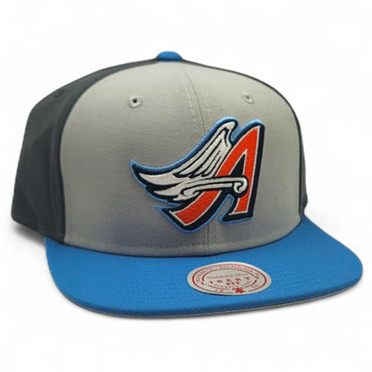 Mitchell & Ness Men's MLB Triple Play Liberty Snapback Coop Angels Snapback Caps