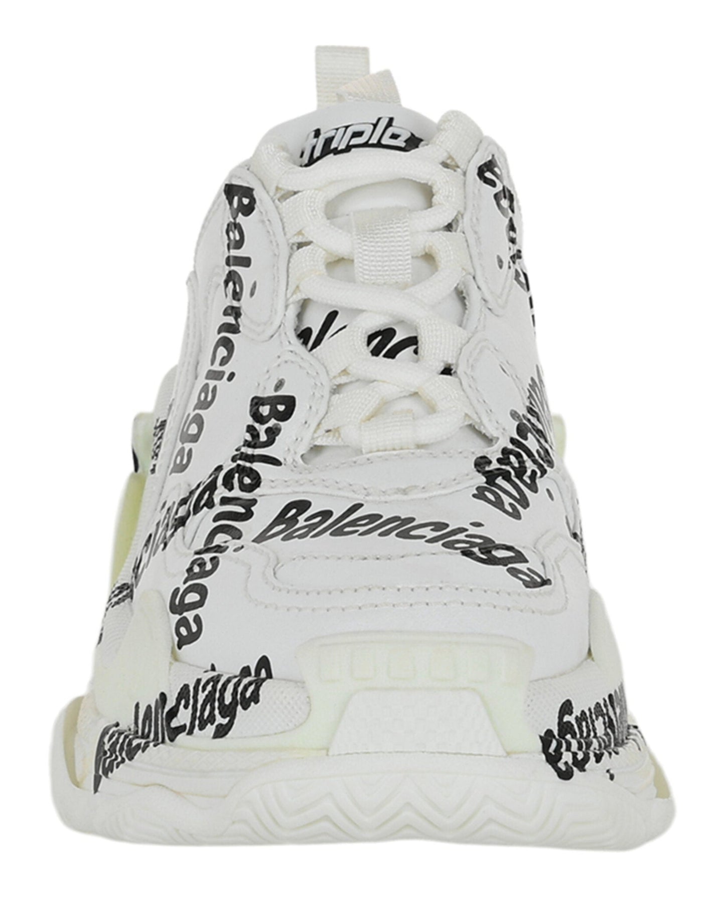 Balenciaga Triple S Logotype Low-Top Sneakers
