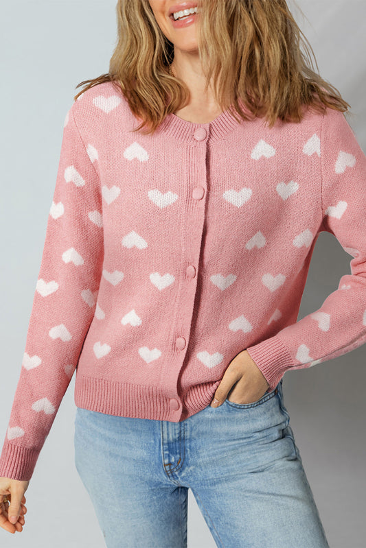 Threaded Pear Zara Pattern Front Cardigan Sweater