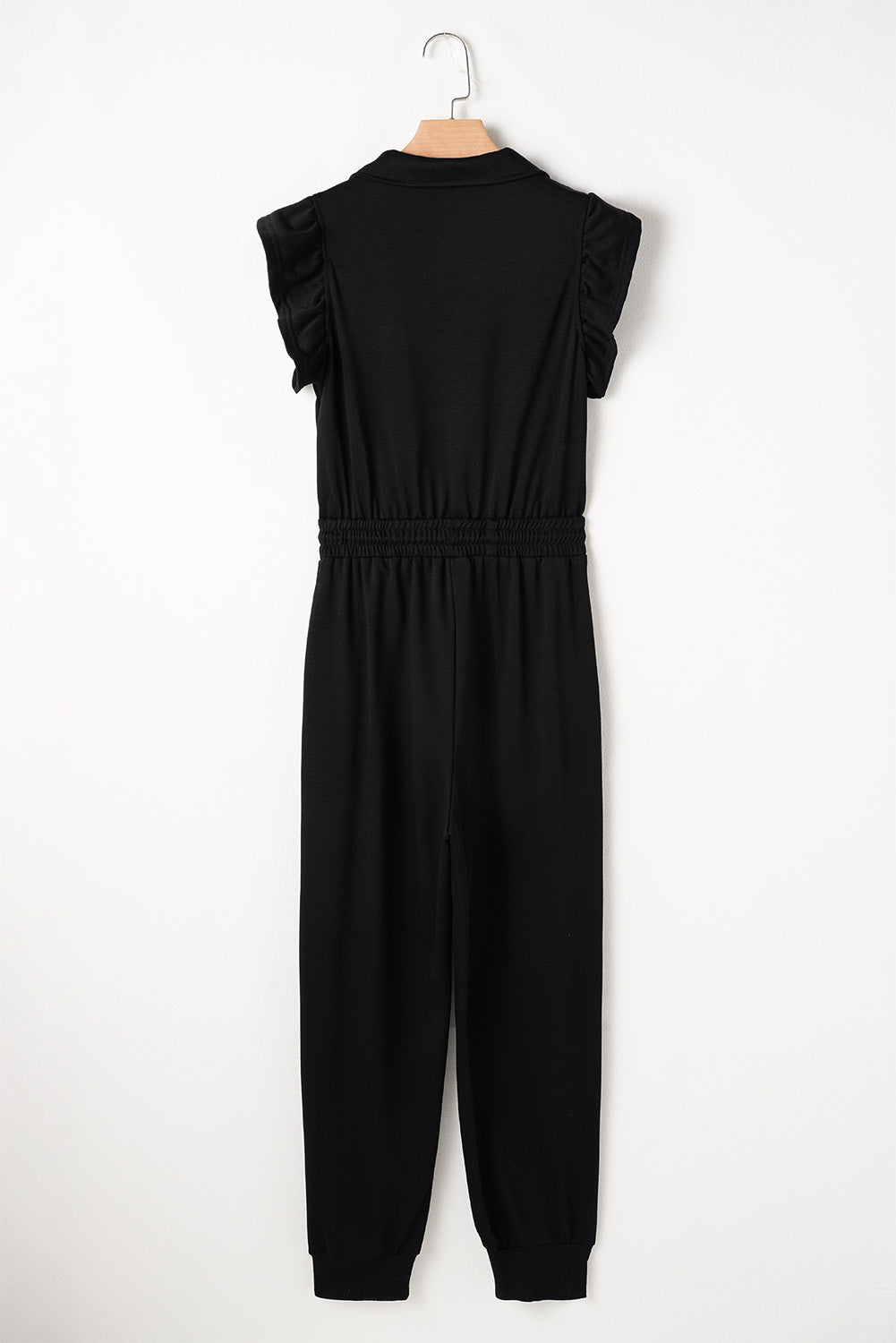 Threaded Pear Azariah Drawstring Elastic Waistband Jumpsuit