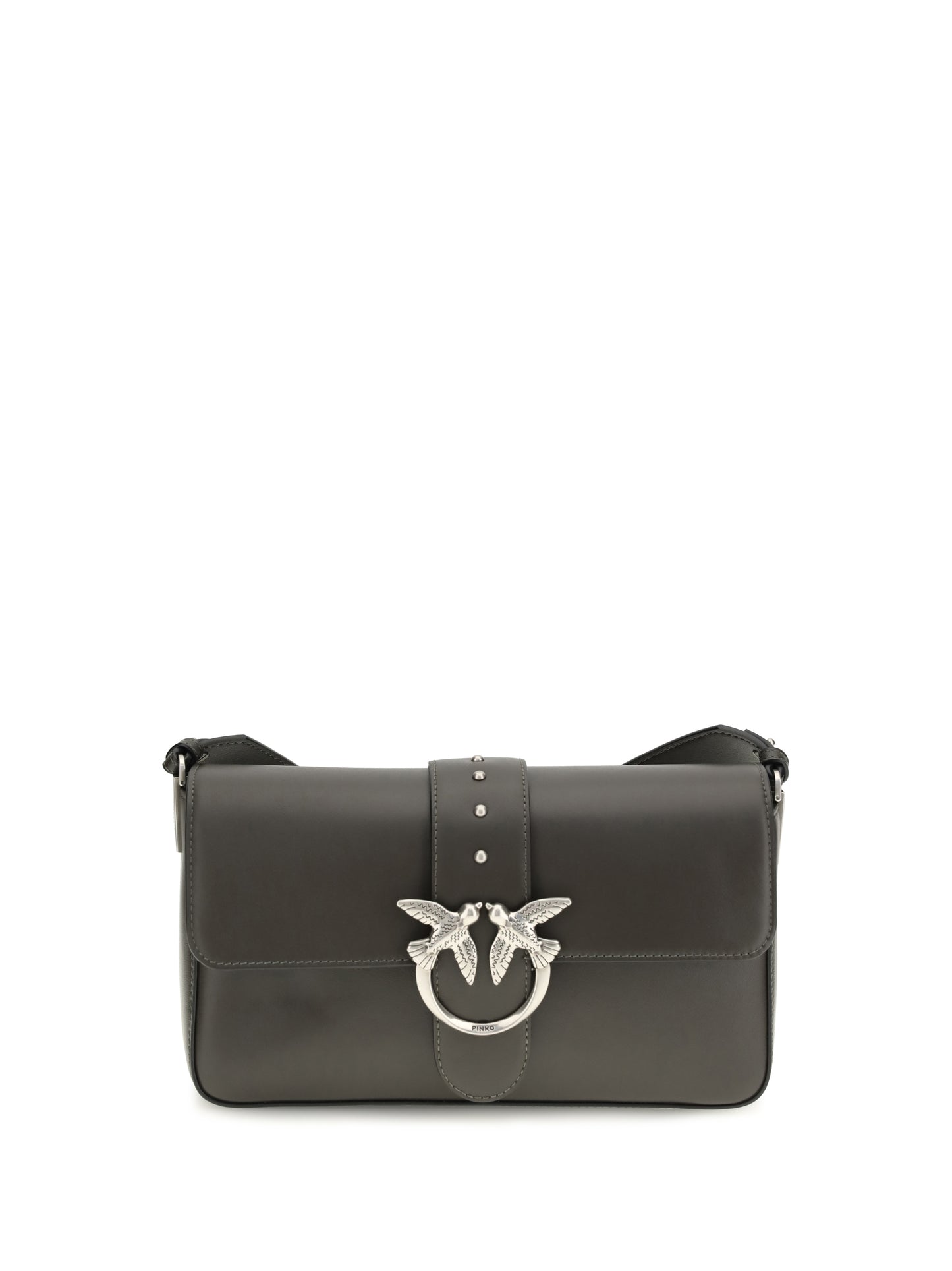 Shoulder Bag Love One Mud Green Leather