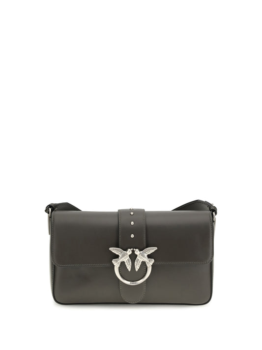 Shoulder Bag Love One Mud Green Leather
