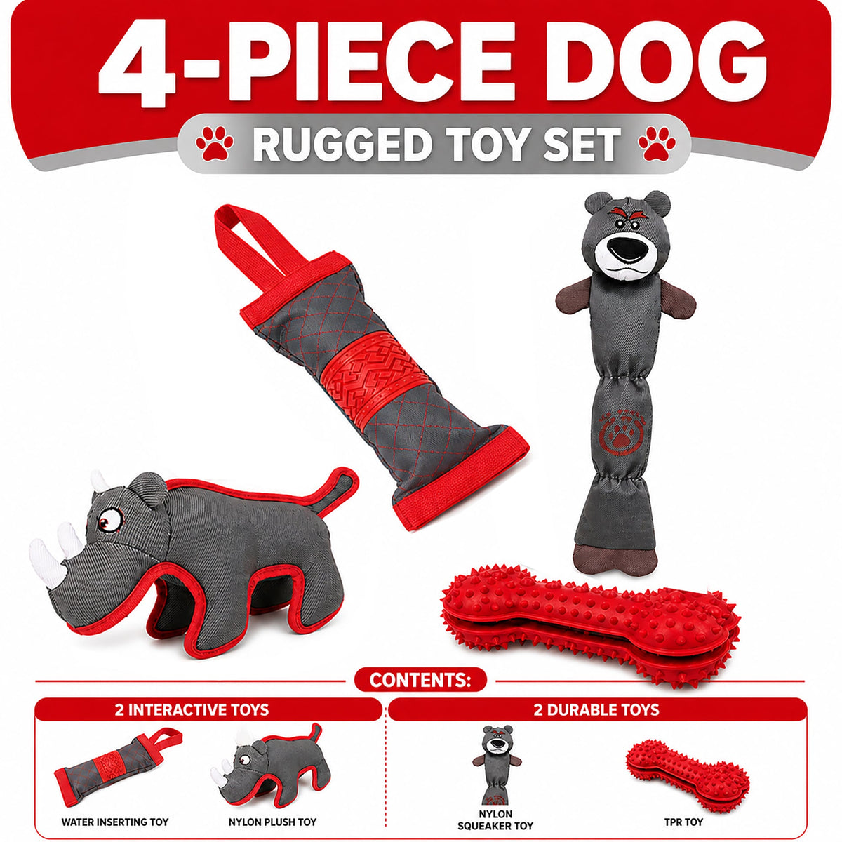 Red/Gray-