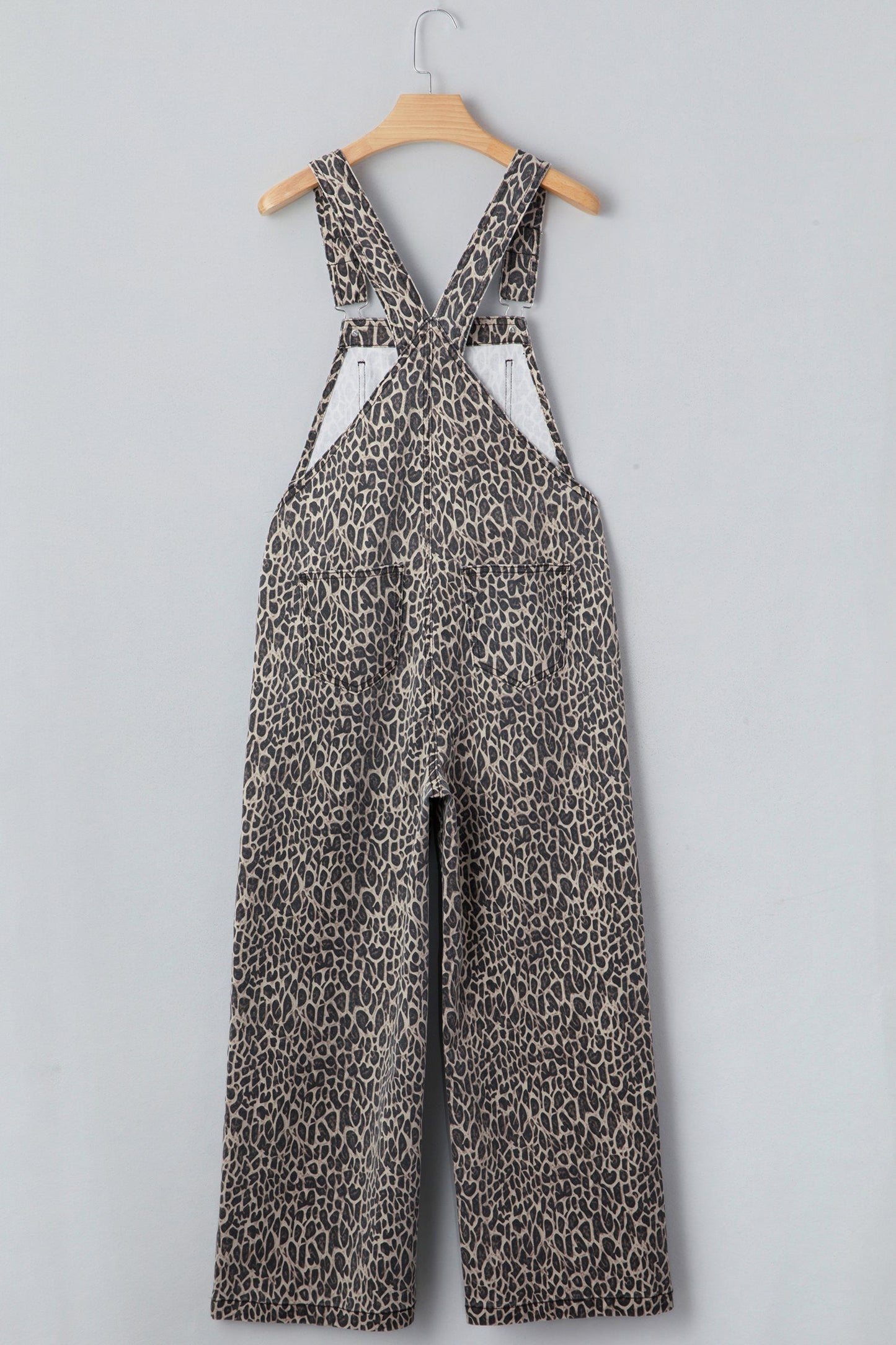 Threaded Pear Soleil Leg Loose Overall Jumpsuit