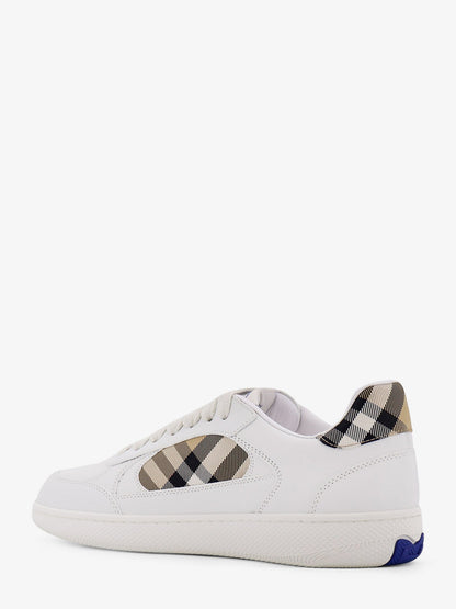 Low-Top Leather Sneakers White