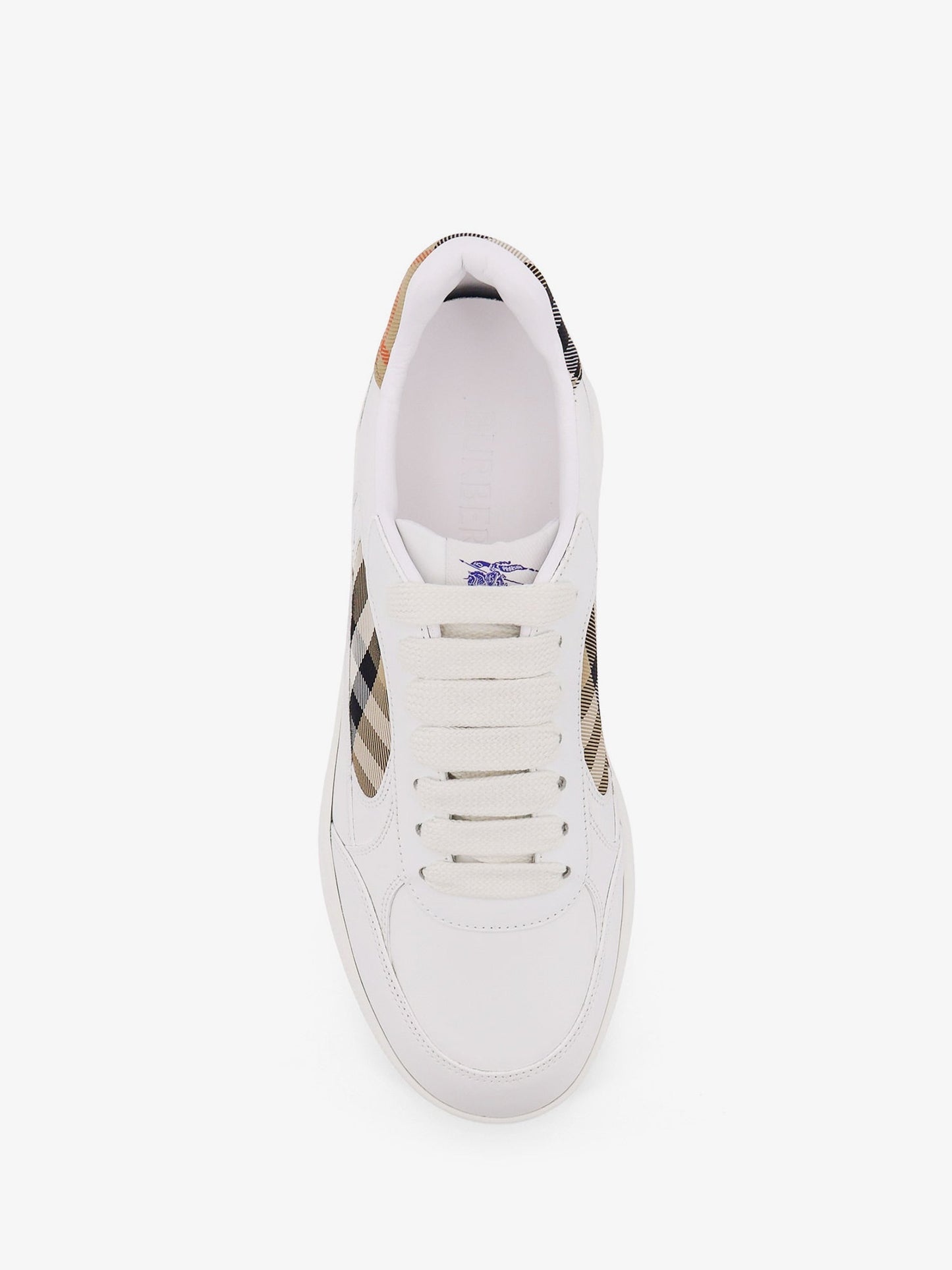 Low-Top Leather Sneakers White