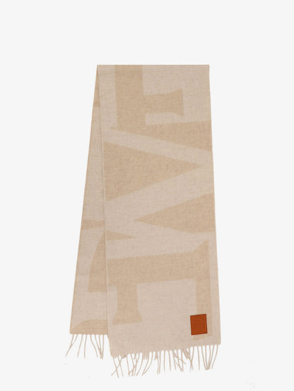 Cashmere Scarf Beige