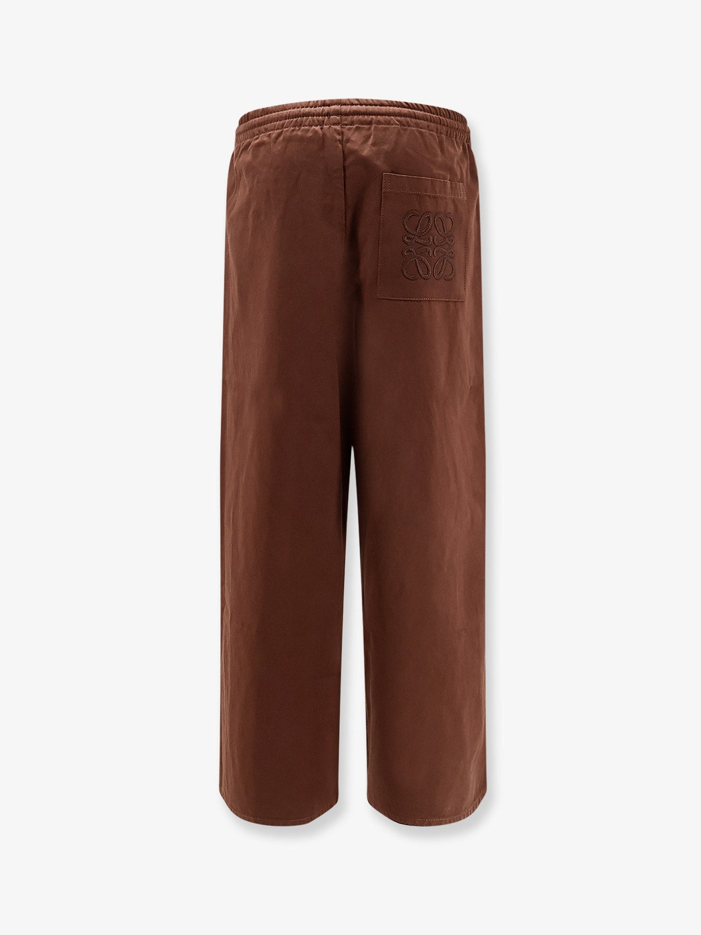 Cotton Trousers Brown