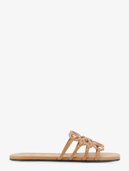 Sandals Paula's Ibiza Brown Leather