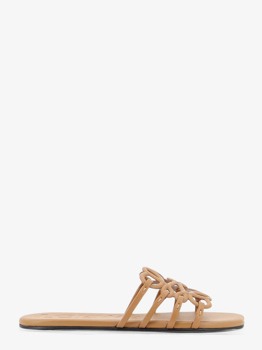 Sandals Paula's Ibiza Brown Leather