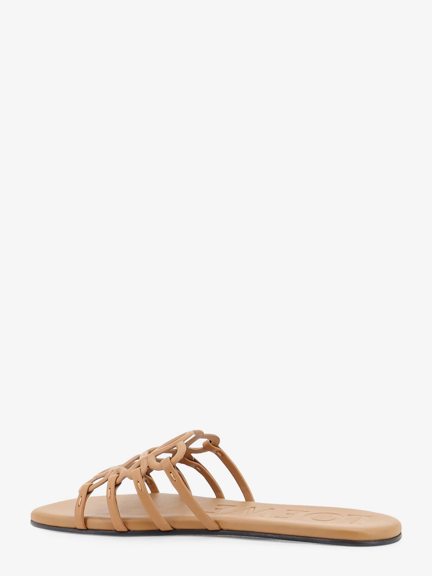 Sandals Paula's Ibiza Brown Leather