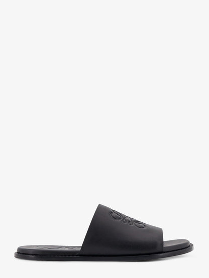 Sandals Paula's Ibiza Flex Anagram Leather Black