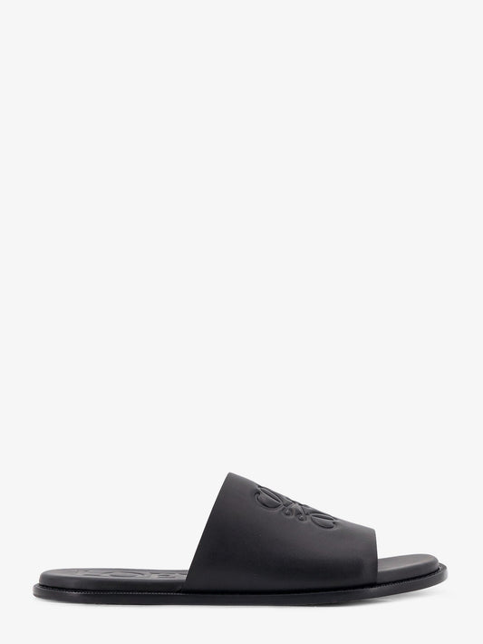 Sandals Paula's Ibiza Flex Anagram Leather Black