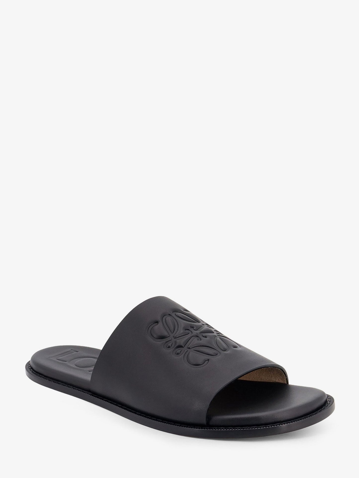 Sandals Paula's Ibiza Flex Anagram Leather Black