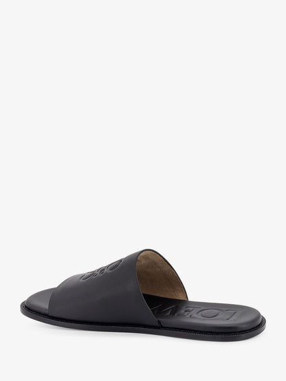 Sandals Paula's Ibiza Flex Anagram Leather Black