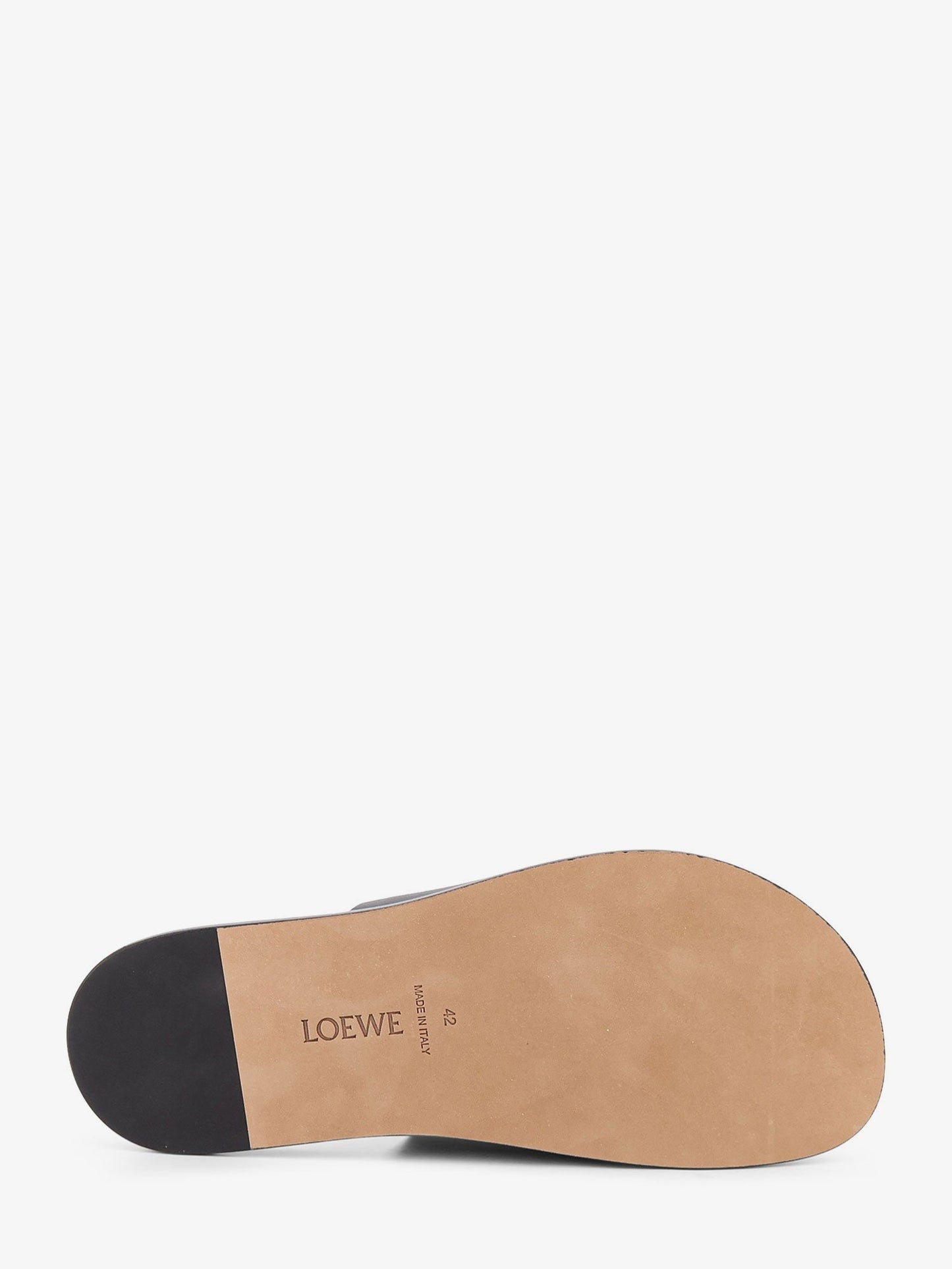 Sandals Paula's Ibiza Flex Anagram Leather Black