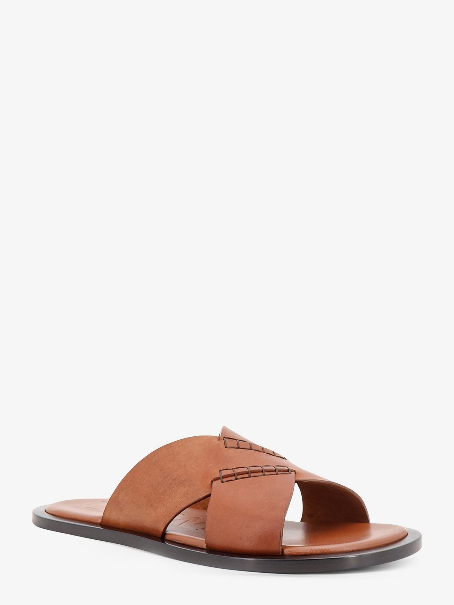 Sandals Flex Leather Brown