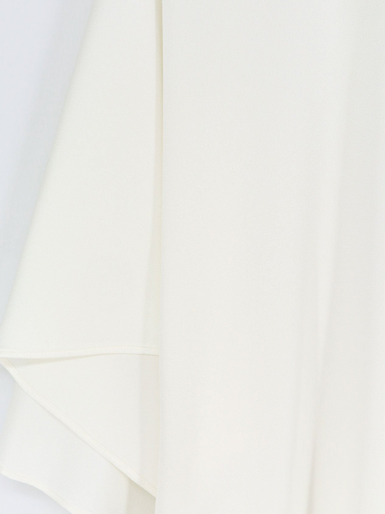 Satin Handkerchief Top White