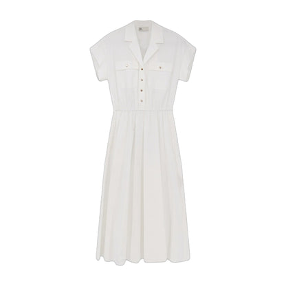 Dress Chemisier Cotton White
