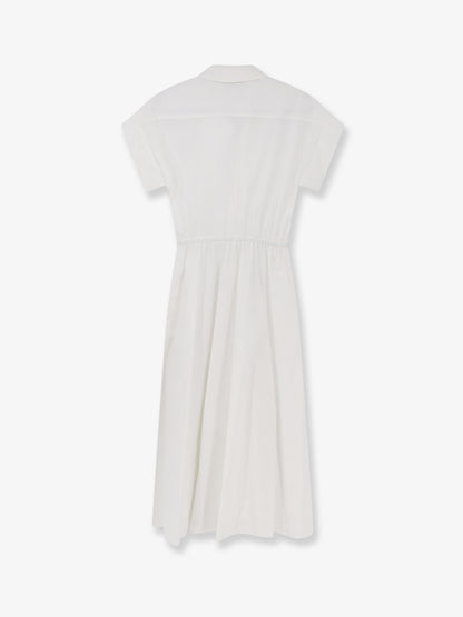 Dress Chemisier Cotton White