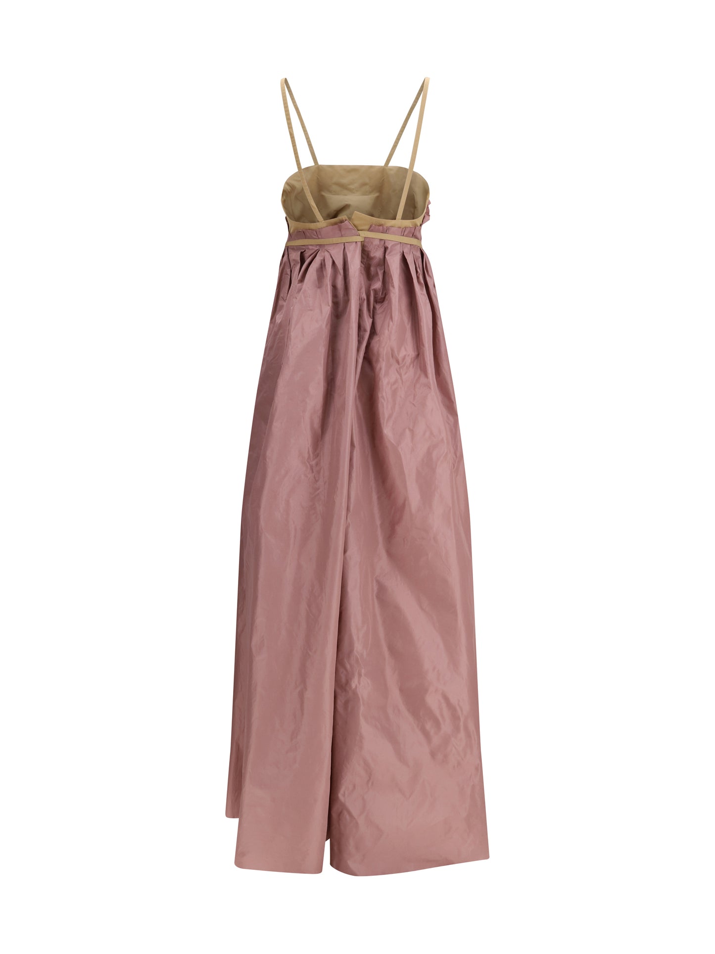 Taffeta Maxi Dress Pink