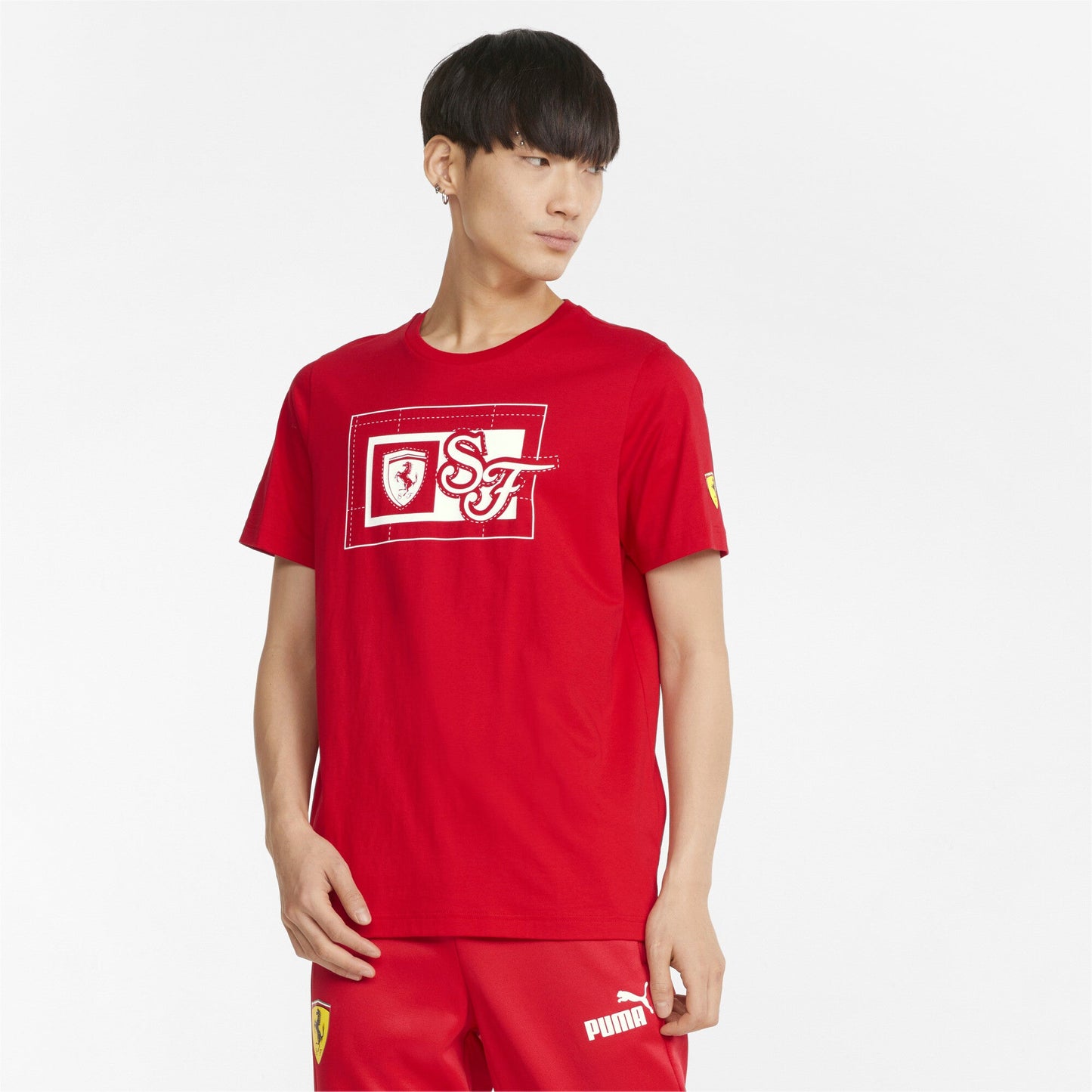 Puma Men's Ferrari Race Graphic Tee T-Shirts