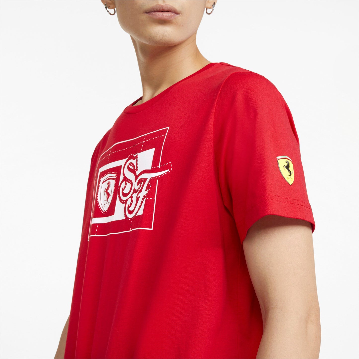 Puma Men's Ferrari Race Graphic Tee T-Shirts