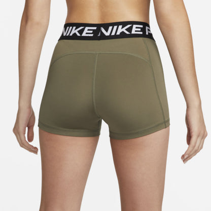 Nike Women's Pro Mid Rise Tight Fit 3" Training Shorts