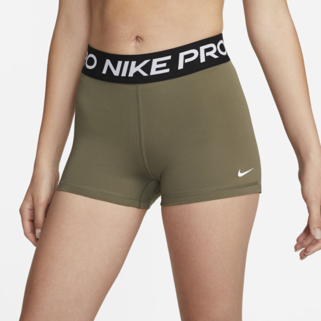 Nike Women's Pro Mid Rise Tight Fit 3" Training Shorts