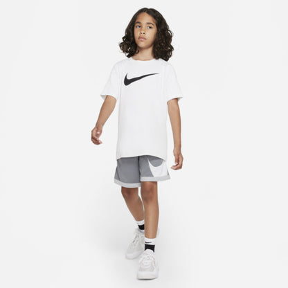 Nike Youth Dri-Fit Standard-Fit Colorblocked Basketball Shorts