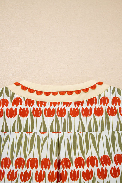 Threaded Pear Ayah Short Sleeve Mini Dress