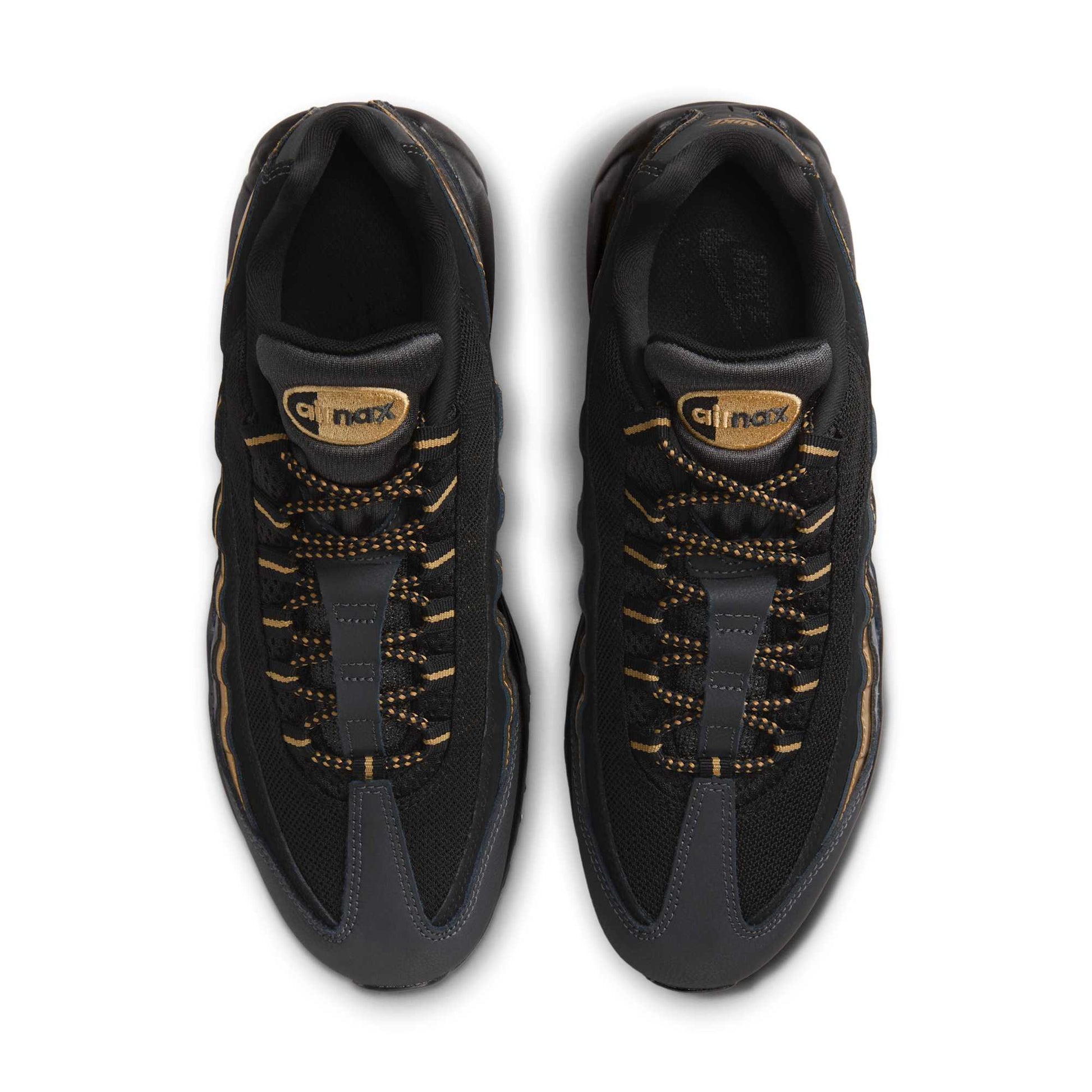 Black/Black-Metallic Gold-Anthracite-
