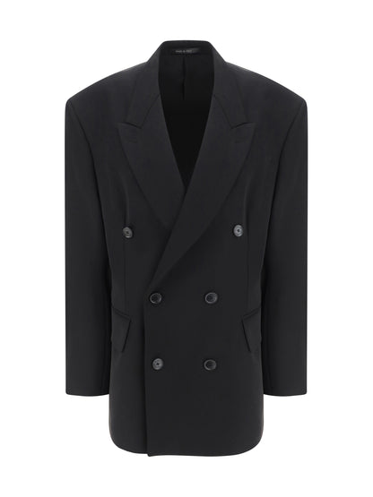 Blazer Jacket Black Wool