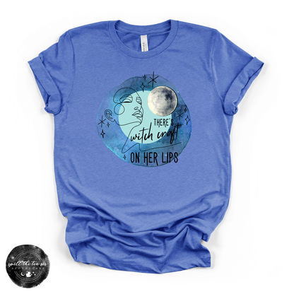 There’s Witchcraft on Her Lips Tee | Witchy Graphic T-Shirt