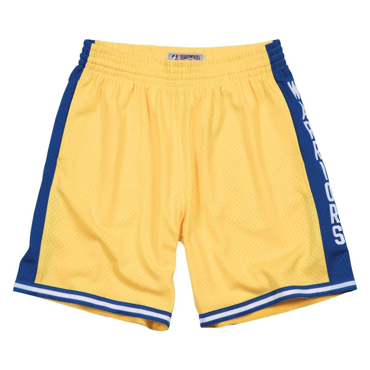 Men's Mitchell & Ness NBA 1974-75 Golden State Warriors Swingman Shorts