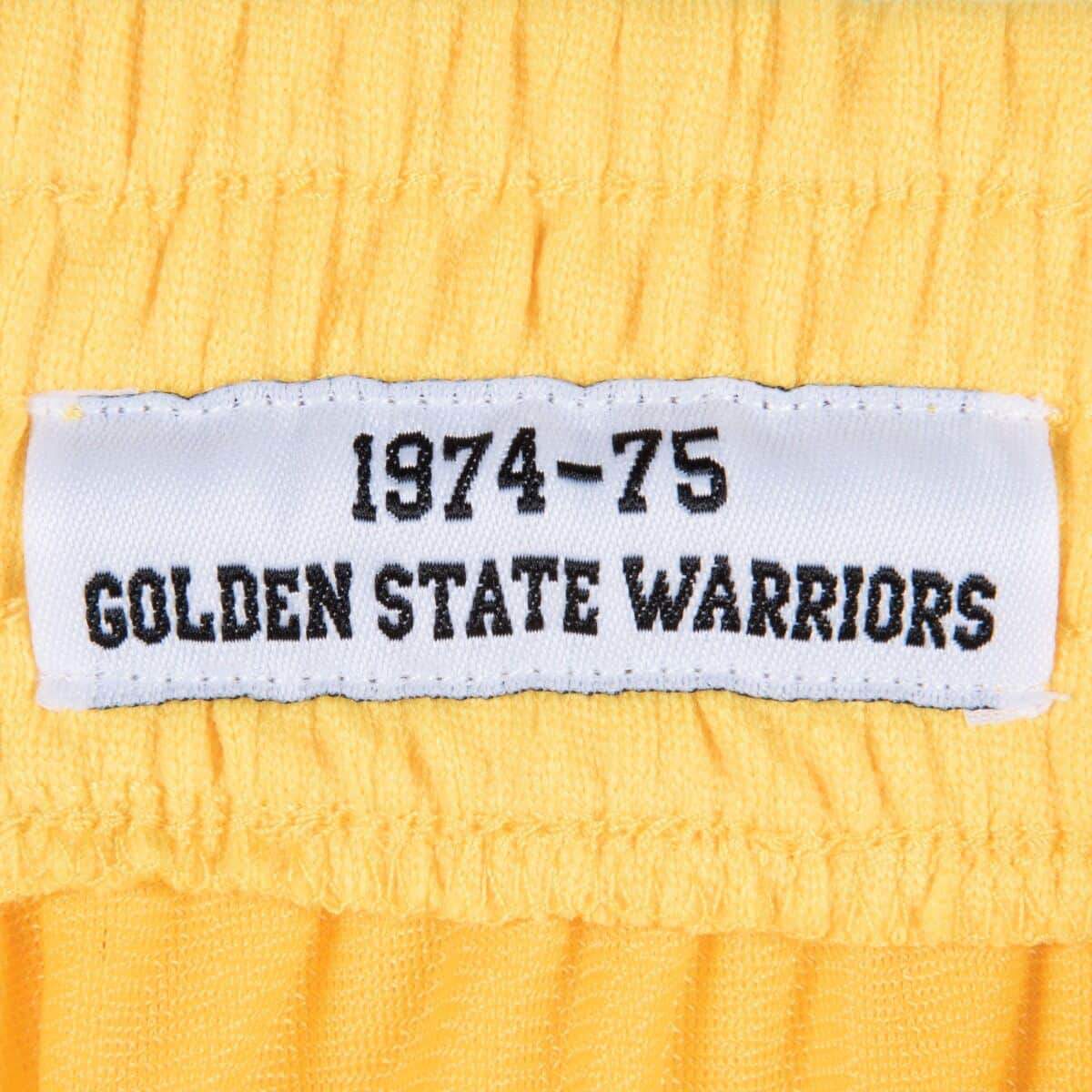 Men's Mitchell & Ness NBA 1974-75 Golden State Warriors Swingman Shorts