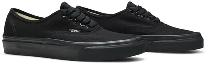 [vn000ee3bka] Mens Vans Ua Authentic Black Canvas - Black/black
