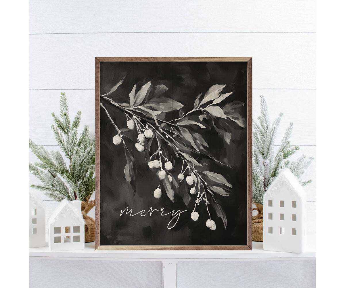 Kendrick Home Merry Mistletoe BW