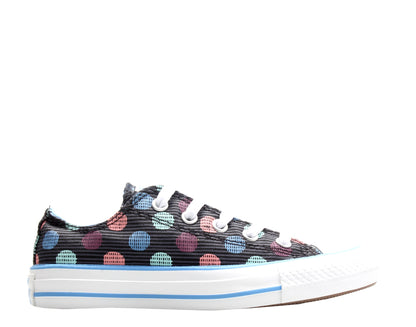 Converse Chuck Taylor All Star Ox Polka Dots Sneakers — Graphite Low-Top