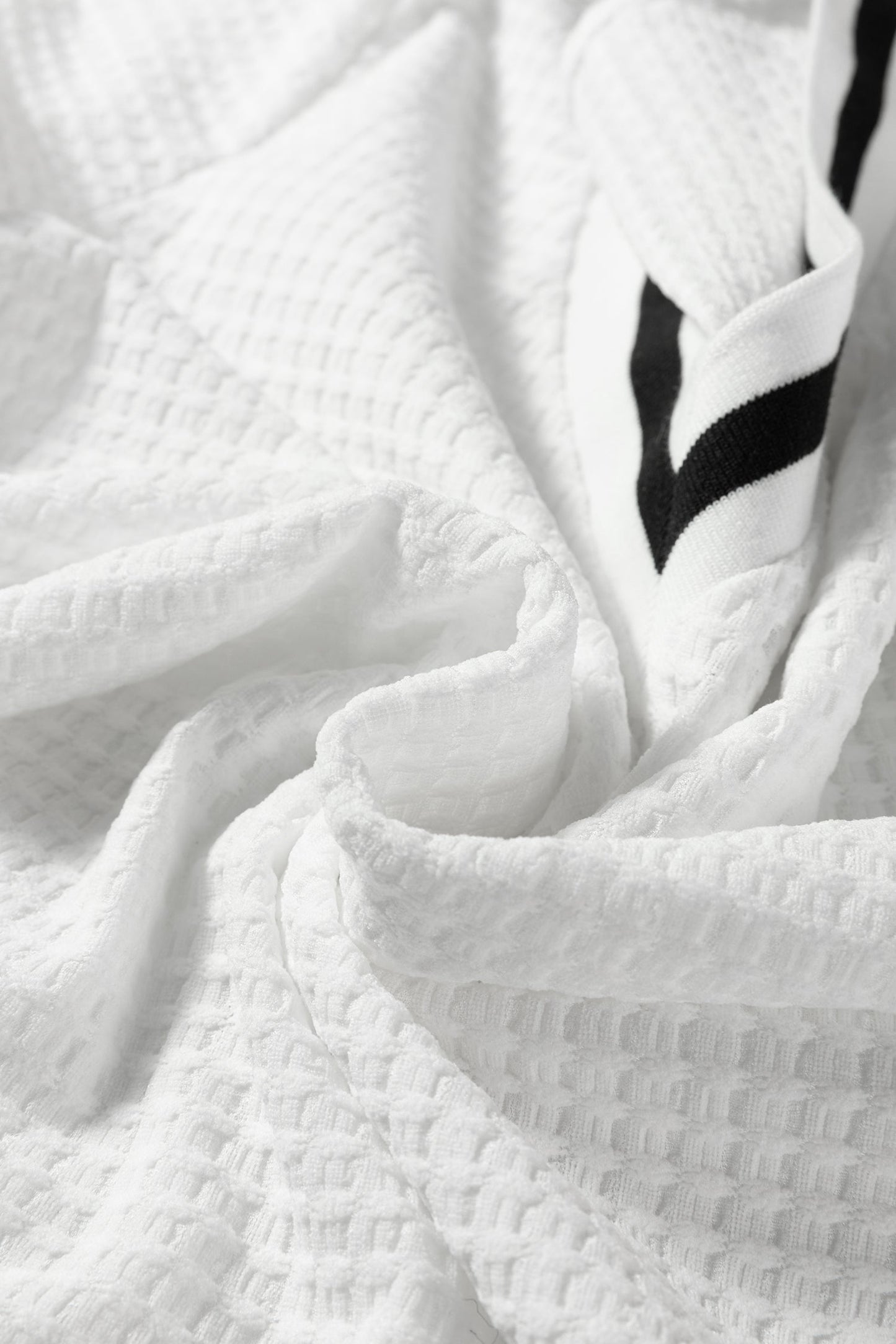 Threaded Pear Greta Trim Pullover Waffle Top