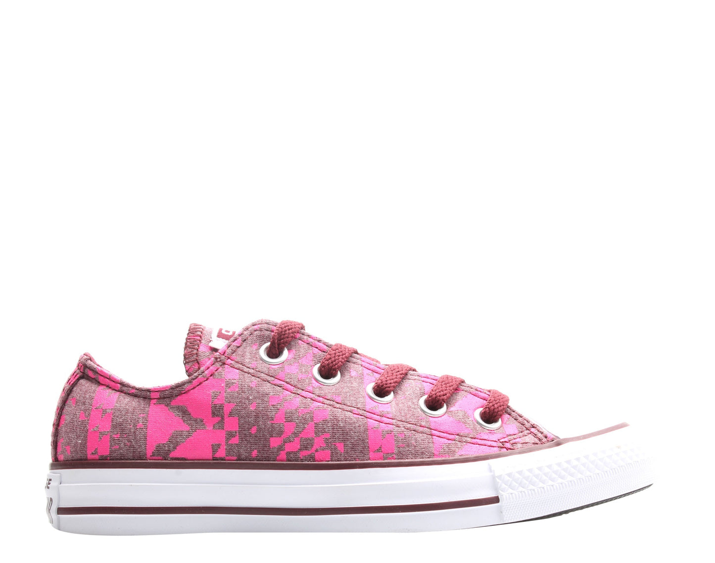 Converse Chuck Taylor All Star Ox Print Bordeau Women's Sneakers — Pink