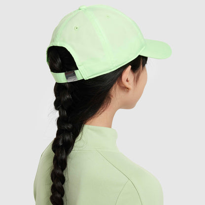 Nike Youth Green Metal Swoosh Performance Adjustable Hat Green Metal