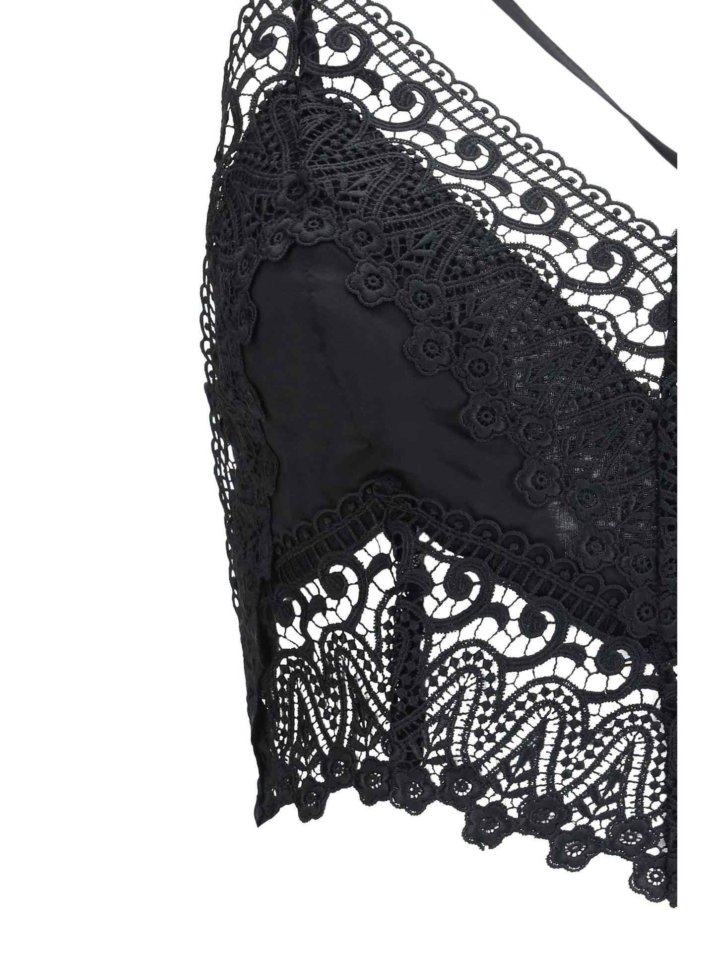 Top Blanca Black